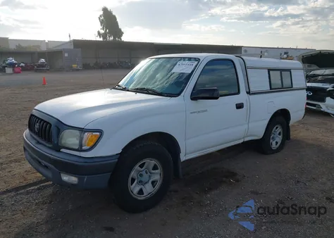 2002 Toyota Tacoma from USA, damaged, VIN 5TENL42NX2Z129931
